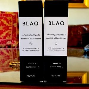 BLAQ whitening toothpaste